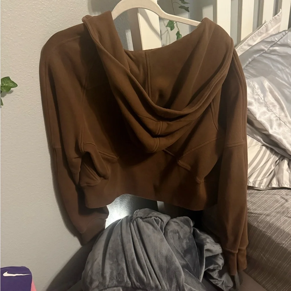 Brown Lululemon Scuba Hoodie - Picture 2 of 4